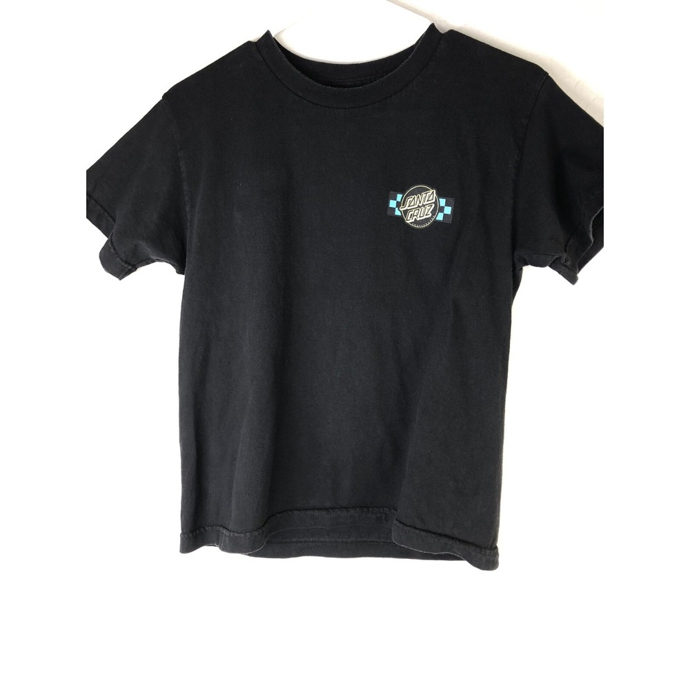 SANTA CRUZ Skateboards Youth Medium Shirt Black